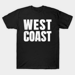 West Coast ////// 90s Hip Hop Fan Design T-Shirt